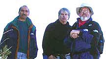 Bhushan, Don & Bob on Echo Mtn Trail