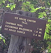 Icehouse Canyon Trail