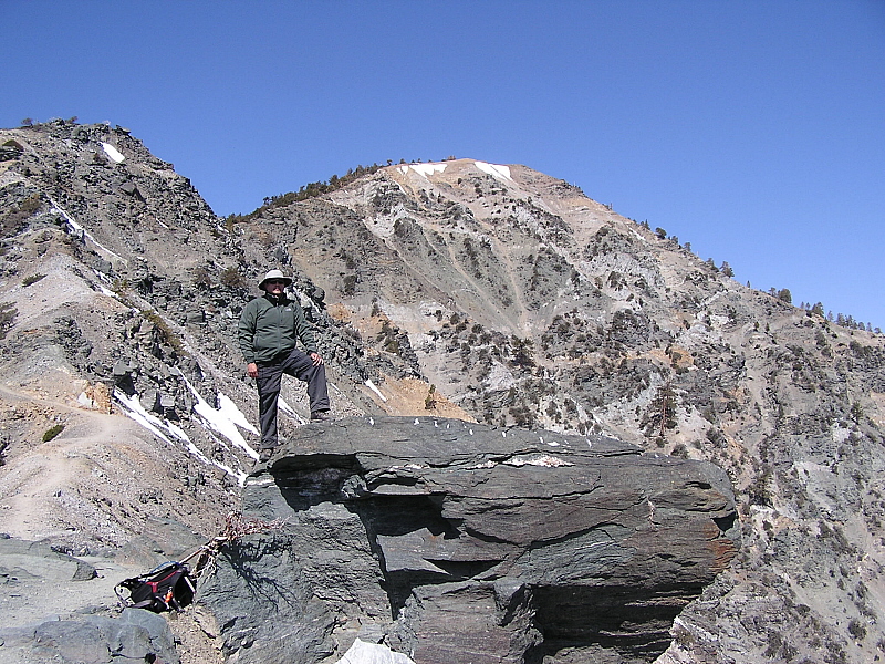 May 4,2008 - West face of Mt. Harwood