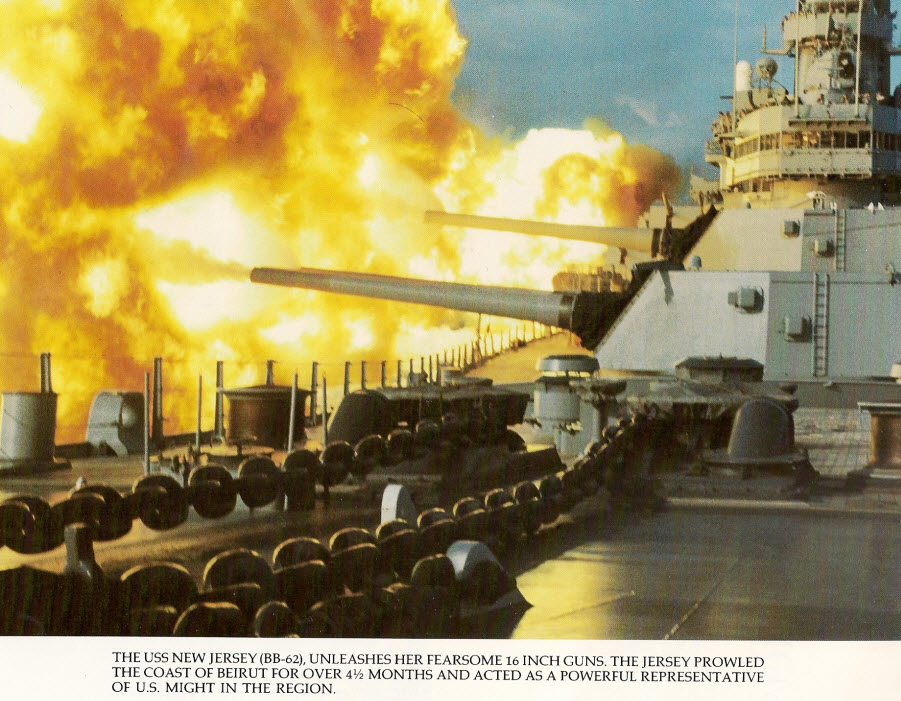 BB-62 off Beirut